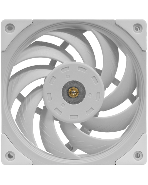 ventilador interno mars gaming mfnc blanco 12x12cm rodamiento fdb de cobre hiperbalanceado ultrasilencioso conexion pwm