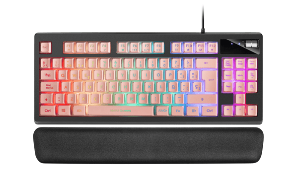 mars gaming teclado mkax rgb h-mechanical tkl