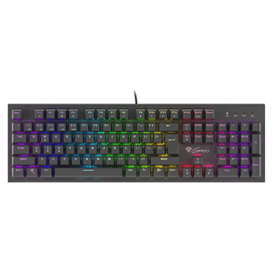TECLADO GAMING GENESIS THOR 300 RED SWICTH RGB