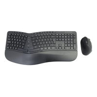 Miniatura 1 de TECLADO Y MOUSE COMBO WIRELESS ERGONOMICO CONCEPTRONIC ORAZIO20