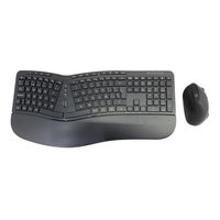 Miniatura 2 de TECLADO Y MOUSE COMBO WIRELESS ERGONOMICO CONCEPTRONIC ORAZIO20