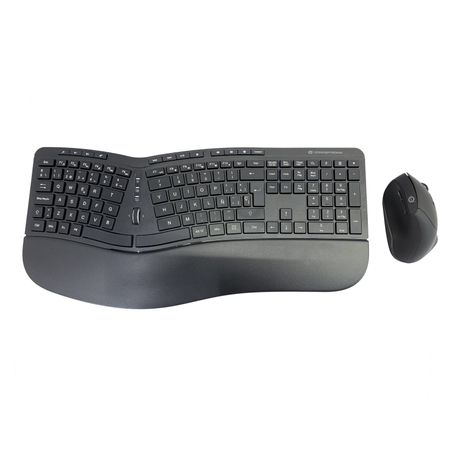 TECLADO Y MOUSE COMBO WIRELESS ERGONOMICO CONCEPTRONIC ORAZIO20 - Imagen 2 de 6 TECLADO Y MOUSE COMBO WIRELESS ERGONOMICO CONCEPTRONIC ORAZIO20 - Imagen 2 de 6