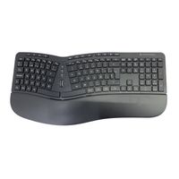 Miniatura 3 de TECLADO Y MOUSE COMBO WIRELESS ERGONOMICO CONCEPTRONIC ORAZIO20