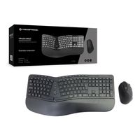 Miniatura 6 de TECLADO Y MOUSE COMBO WIRELESS ERGONOMICO CONCEPTRONIC ORAZIO20