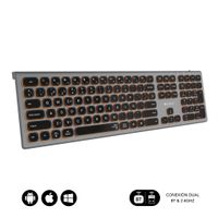 Miniatura 3 de TECLADO BLUETOOTH/2.4G MASTER ILUMINADO EXT G/N