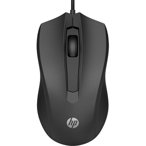 RATON-ALAMBRICO-HP-100-NEGRO