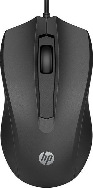 RATON ALAMBRICO HP 100 NEGRO
