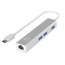 TARJETA-DE-RED-10-100-1000-LEVELONE-USB-0504-USB-TIPO-C---HUB-USB3.0