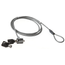 CERRADURA COMBINADA DE DOBLE CABEZAL.4mmX150cm+30CM para Kensington portátil, PC, monitor