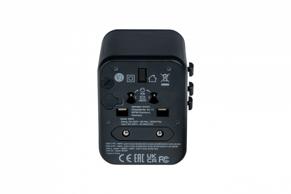 UNIVERSAL TRAVEL ADAPTER UTA-02 20W