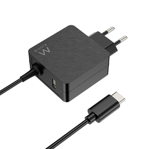 CARGADOR-DE-PARED-EWENT-EW3979-USB-C-CON-DP-45W---PUERTO-USB-A