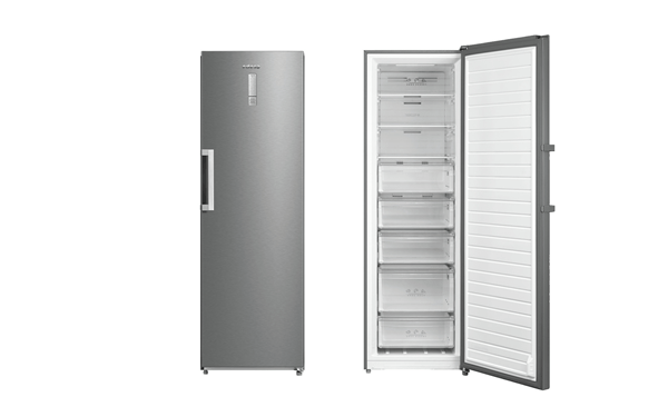 CONGELADOR VERTICAL EDESA EZS-1823 NF EX NOFROST E ALTO 185 CM 271 LITROS INOX