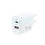 CARGADOR USB PARED COOLBOX GAN 30W USB-C/USB-A QC3.0 BLANCO