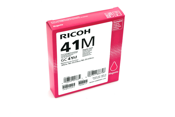 CARTUCHO RICOH GEL MAGENTA GC-41M