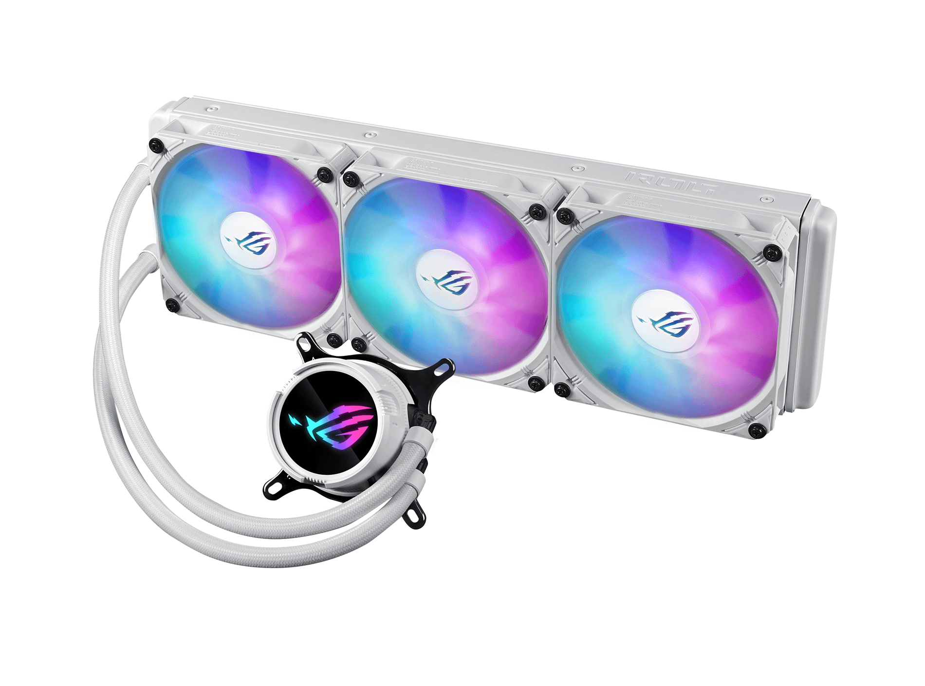 SISTEMA DE REFRIGERACION LIQUIDA ASUS PARA CPU ROG STRIX LC III 360 ARGB WHT (BLANCO)