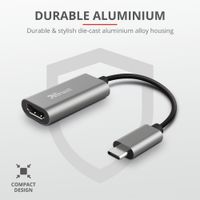 Miniatura 9 de ADAPTADOR TRUST 23774 USB-C A HDMI HEMBRA UHD 4K AUDIO MULTICANAL