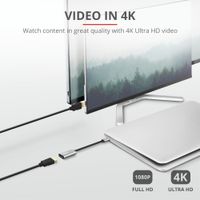 Miniatura 10 de ADAPTADOR TRUST 23774 USB-C A HDMI HEMBRA UHD 4K AUDIO MULTICANAL