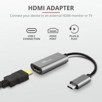 Miniatura 11 de ADAPTADOR TRUST 23774 USB-C A HDMI HEMBRA UHD 4K AUDIO MULTICANAL