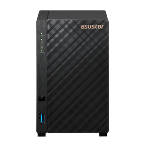 SERVIDOR NAS ASUSTOR DRIVESTOR 2 LITE AS1102TL 2 BAHIAS REALTEK RTD1619B 1.7GHz 1GB DDR4 1xUSB 3.2 1xUSB 2.0 RJ45 GIGABIT