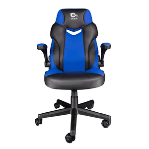 TALIUS-SILLA-CRAB-GAMING-NEGRA-AZULBRAZOS-ABATIBLES-BUTTERFLY-RUEDAS-NYLON-PISTON-CLASE-4