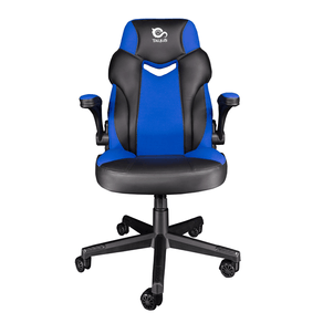 TALIUS SILLA CRAB GAMING negr/azul, brazos abatibles, butterfly, ruedas nylon, piston clase 4