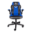 TALIUS SILLA CRAB GAMING negr/azul, brazos abatibles, butterfly, ruedas nylon, piston clase 4