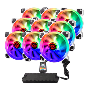 TALIUS-IRIS-SPECTRUM-ARGB-CRONOS-PACK-9-VENTILADORES-120MM---CENTRALITA-COLOR-BLANCO