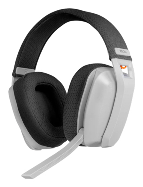 krom auriculares gaming kanji inalambrico blanco
