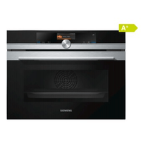 Miniatura 1 de HORNO COMPACTO SIEMENS CS636GBS2 CON VAPOR CRISTAL NEGRO