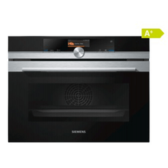 HORNO COMPACTO SIEMENS CS636GBS2 CON VAPOR CRISTAL NEGRO