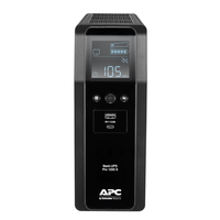 Miniatura 1 de APC BACK UPS PRO BR 1200VA, SINEWAVE,8 OUTLETS, AVR, LCD INTERFACE