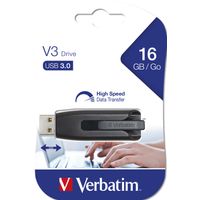 Miniatura 6 de VERBATIM PEN DRIVE USB 3.0 STORE N GO DRIVE 16GB NEGRO