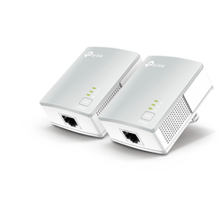 HOMEPLUG TP-LINK POWERLINE 500MB PA4010KIT 1P ETHERNET KIT DE 2 UNIDADES SOPORTA MULTIPLES IPTV STREAMS