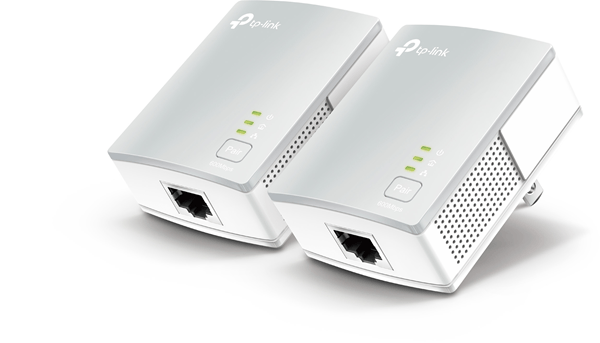 HOMEPLUG TP-LINK POWERLINE 500MB PA4010KIT 1P ETHERNET KIT DE 2 UNIDADES SOPORTA MULTIPLES IPTV STREAMS