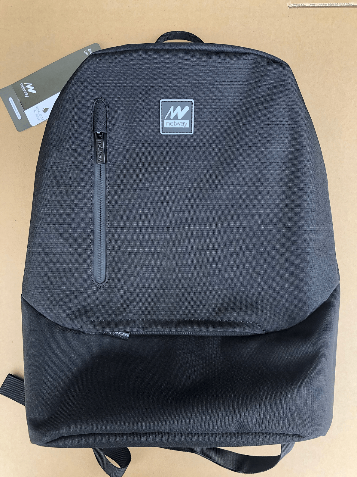 Netway Negra Mochila Portatil Backpack 15,6