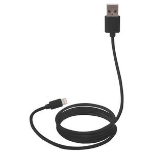CANYON Cable MFI ultracompacto  certificado por Apple Negro 1m CNS-MFICAB01B