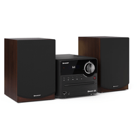 Miniatura 1 de SHARP XL-B512(BR) MICRO SOUND SYSTEM CON FM, BT, CD-MP3, USB, 45W, BR