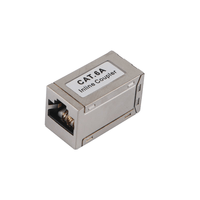 Miniatura 1 de ADAPTADOR RJ45 CAT.6A APANTALLADO HEMBRA HEMBRA