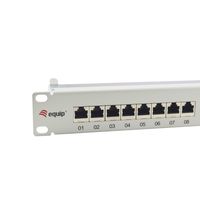 Miniatura 3 de PATCH PANEL 24 PUERTOS CATEGORIA 6A  APANTALLADO COLOR GRIS CLARO