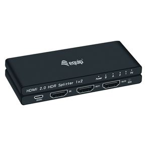 SPLITTER HDMI 2.0 ULTRASLIM 2 PUERTOS EQUIP