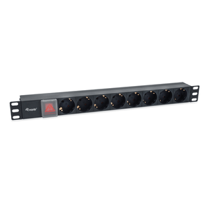 REGLETA-ALIMENTACION-RACK-19--1U-8-TOMAS-CON-INTERRUPTOR-CABLE-IEC-14-ESPECIAL-SAI