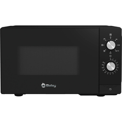 HORNO MICROONDAS CON GRILL BALAY 3WG3112X2 20 LITROS NEGRO