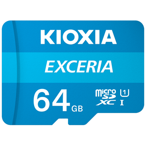 Memoria-64-GB-MicroSDXC-KIOXIA--Exceria-Class-10