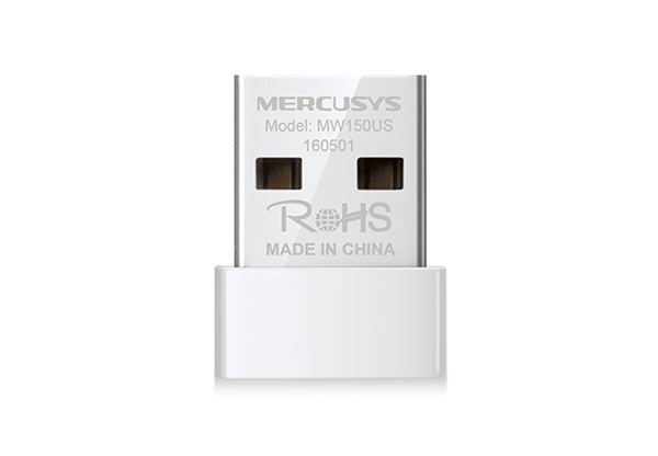 adaptador red mercusys mw150us usb2.0 wifi-n 150mbps nano