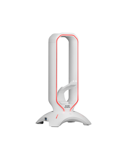 Mars Gaming Soporte Auricular MHHPRO 3in1 Blanco