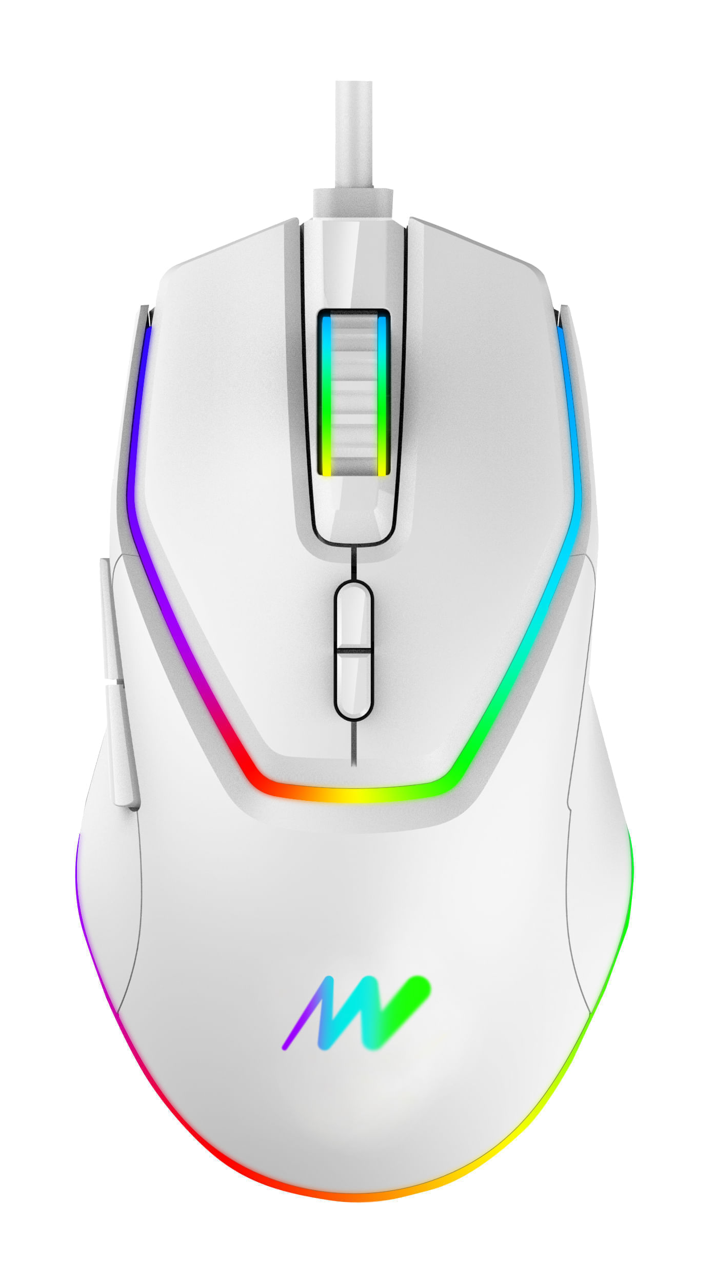 RATON NETWAY GAMING XM640 BLANCO