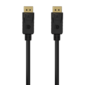 AISENS-Cable-DISPLAYPORT-V1.2-4K-60Hz-DP-M-DP-M-Negro1.5M