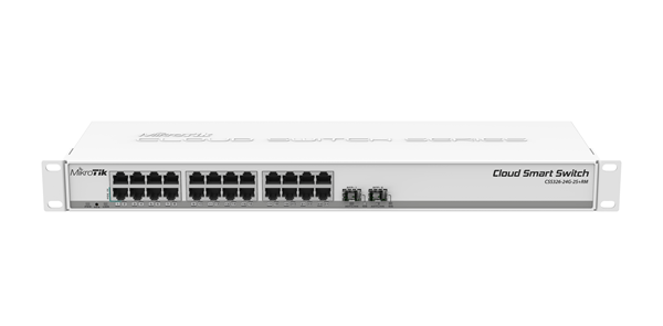 Mikrotik CSS326-24G-2S+RM Switch 24xGB 2xSFP+