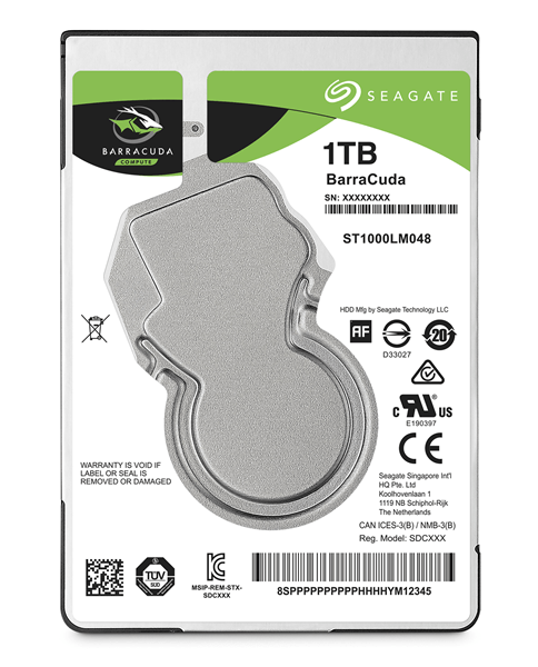 disco duro portatil 1tb seagate sata3 5400rpm barracuda 7mm