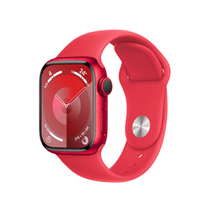 Apple-Watch-Series-9-GPS-41mm--PRODUCT-RED-Aluminium-Case-with--PRODUCT-RED-Sport-Band---M-L